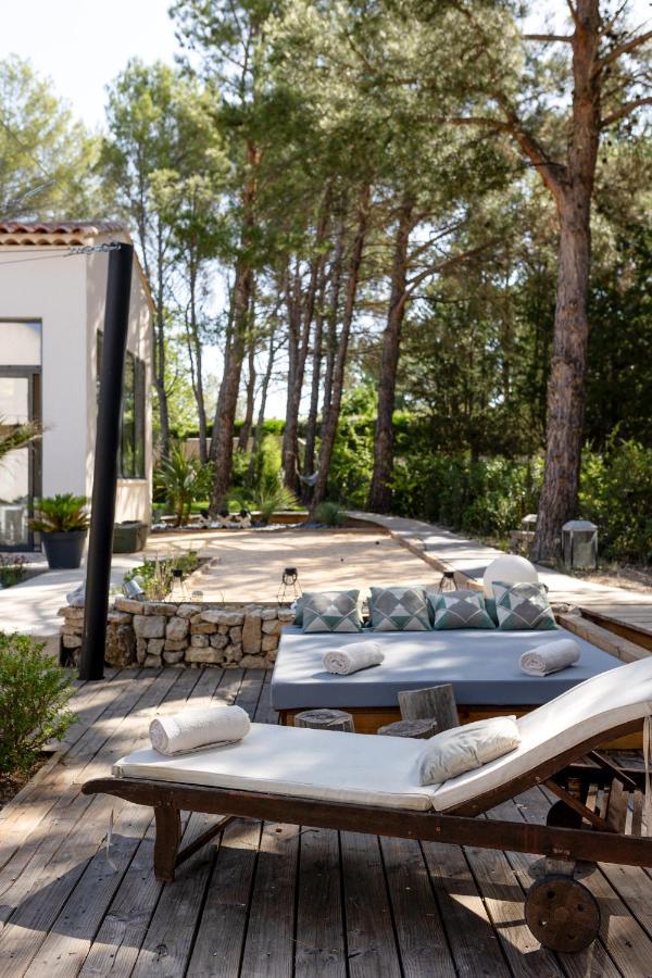 Les Lodges Taizen, Sejour Spa- Sans Enfants Saint-Cannat Exterior foto